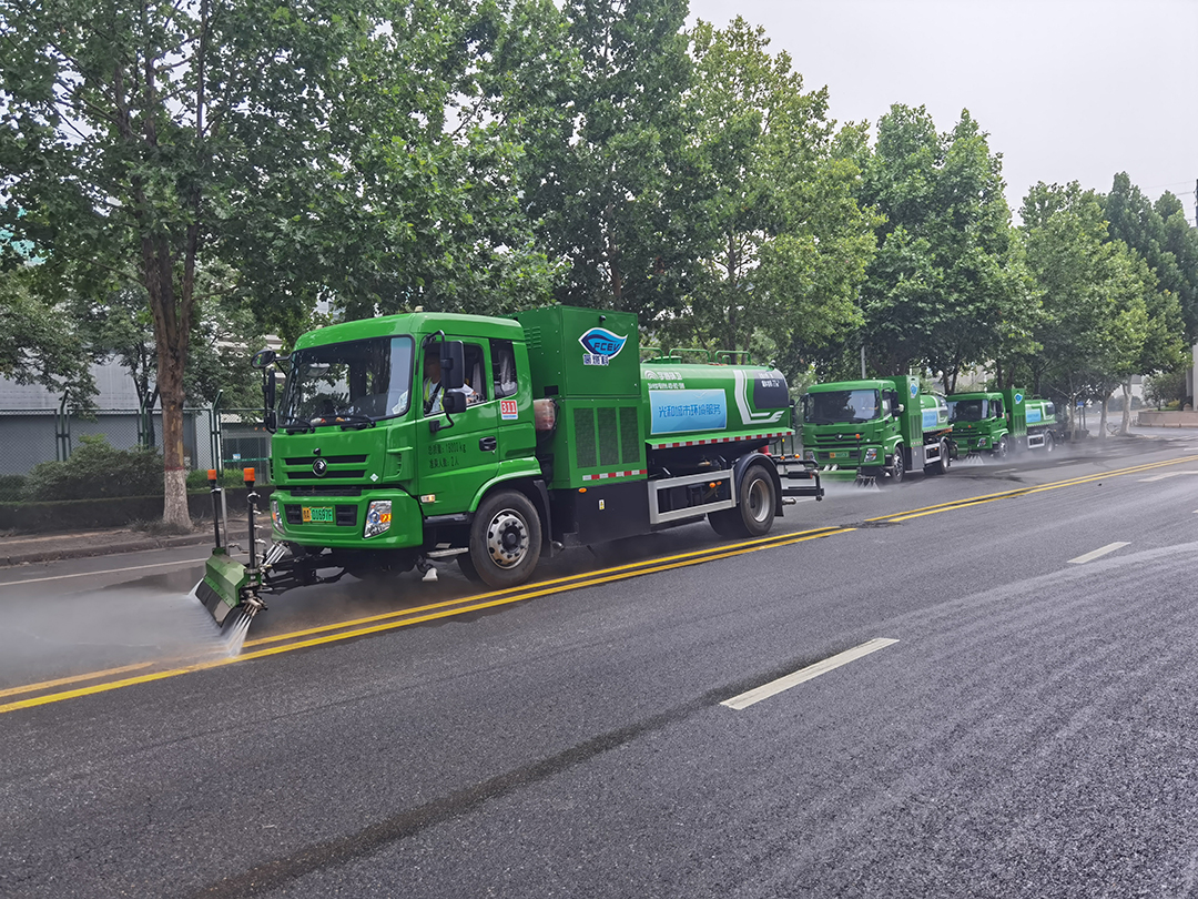 责任温暖丨郑州暴雨袭城，傲蓝得环境全力守护城市清洁